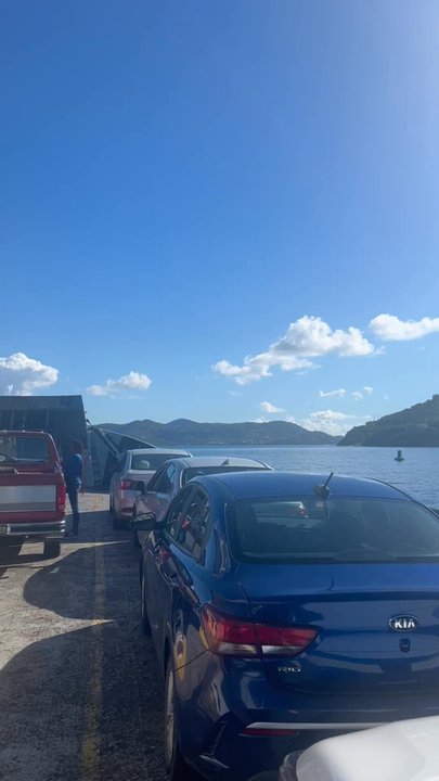 Car Barge To St. John - View from the car barge - Transportation Near Me - Smith Bay, Virgin Islands
