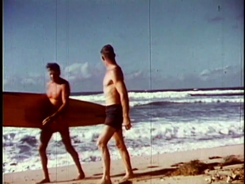 Big wave pioneer Wally Froiseth reflects on his life and legacy in the sport of surfing, illustrated by archival footage of early surfing days.