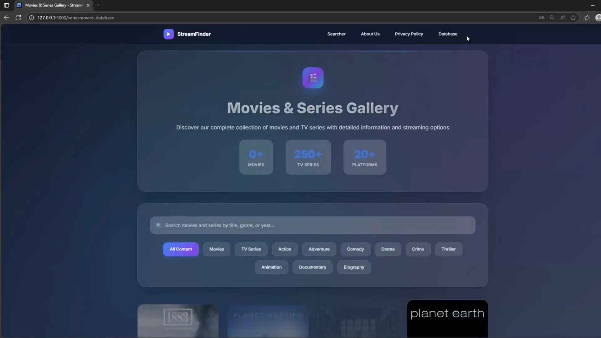 Free Series Finder image 1