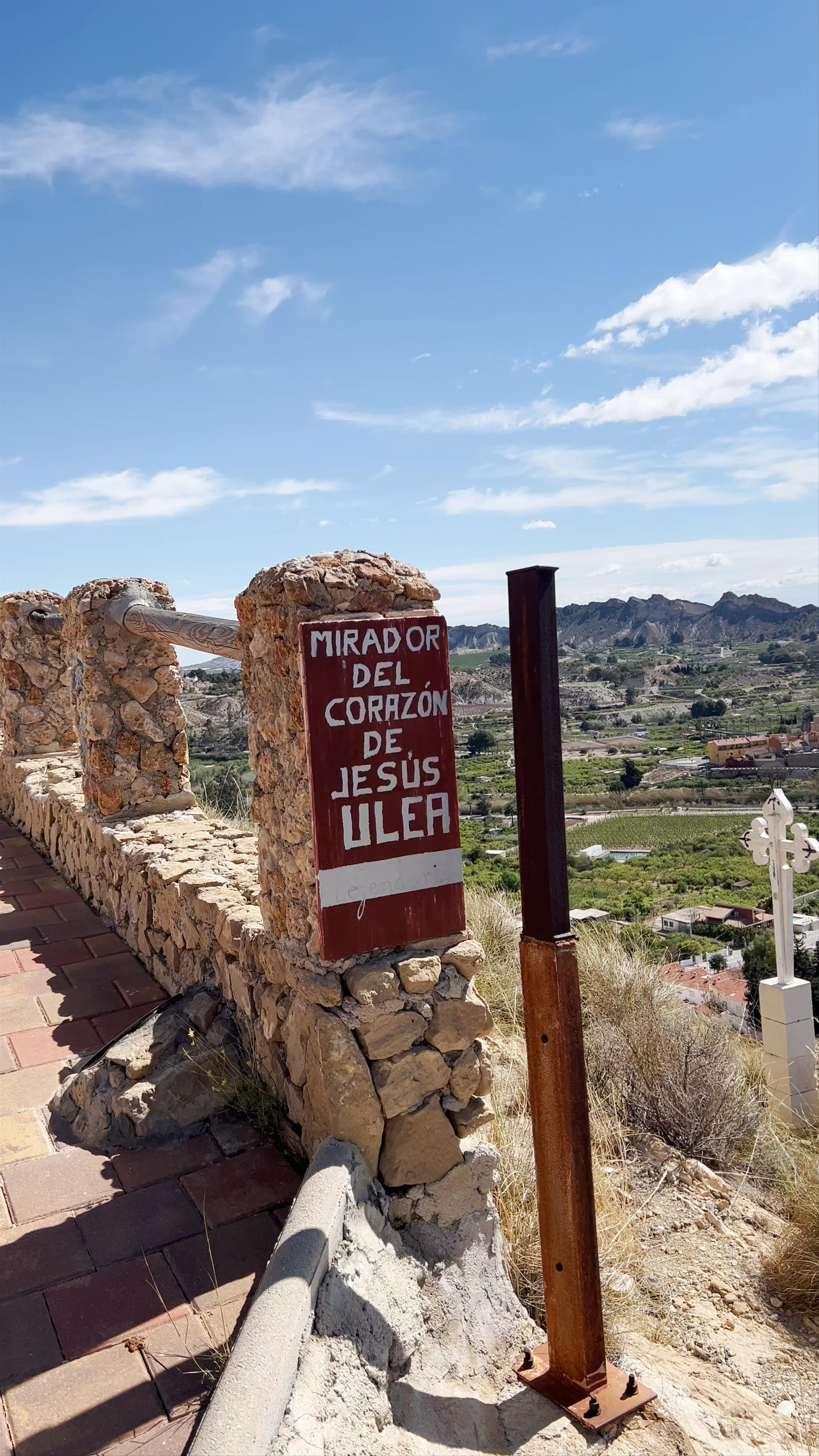 Mirador del Corazón de Jesús, Ulea, Murcia, Spain