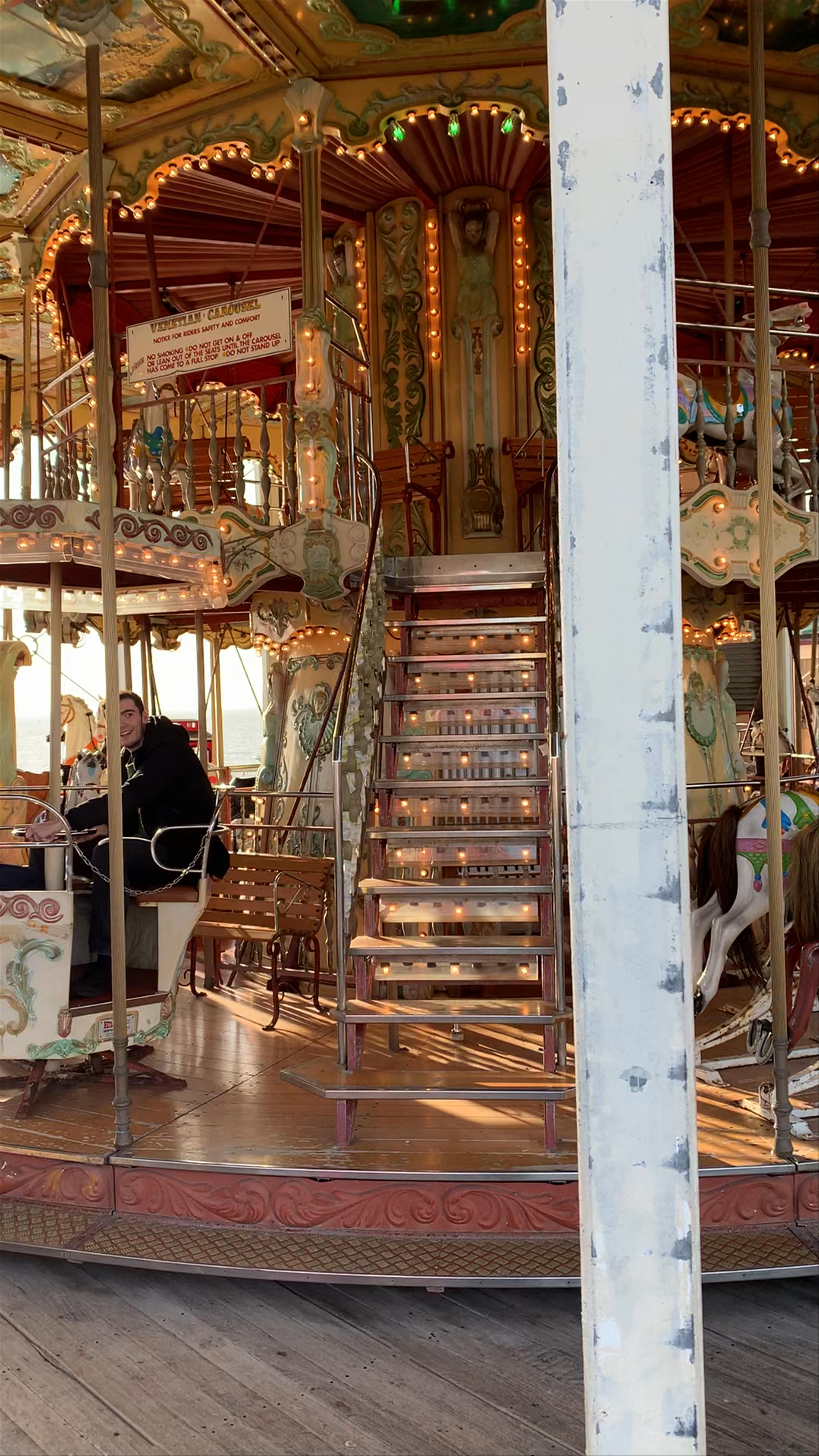 Nostalgic Carousel on Blackpool's North Pier