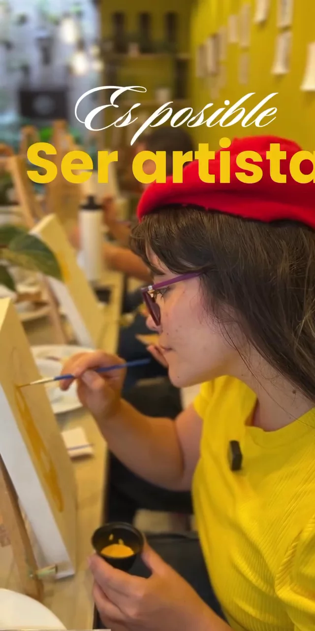 ¿Sabías que puedes ser artista por un día sin conocimientos previos?