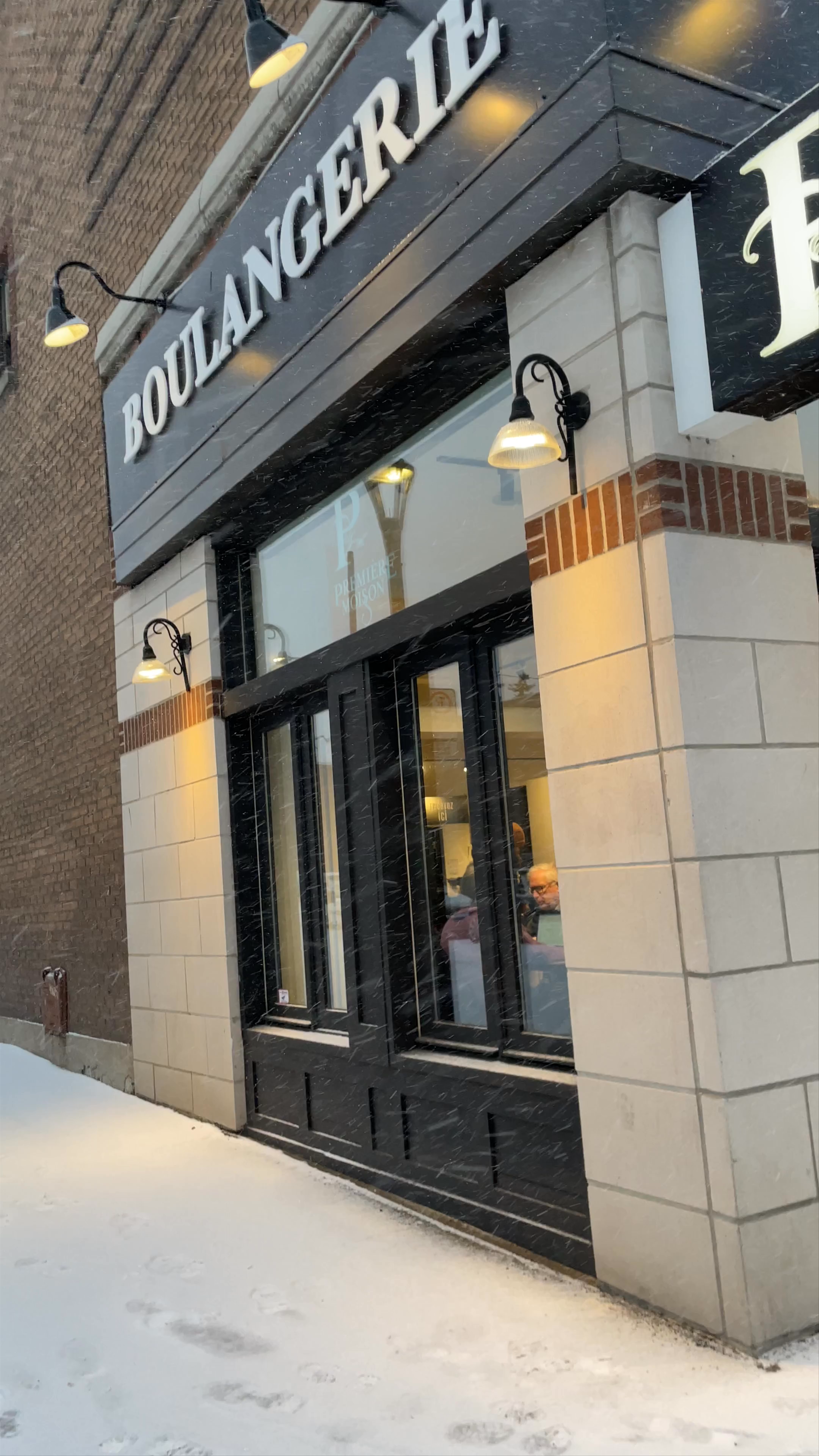 Winter Cozy Escape: Boulangerie Première Moisson on Rue Masson, Montreal