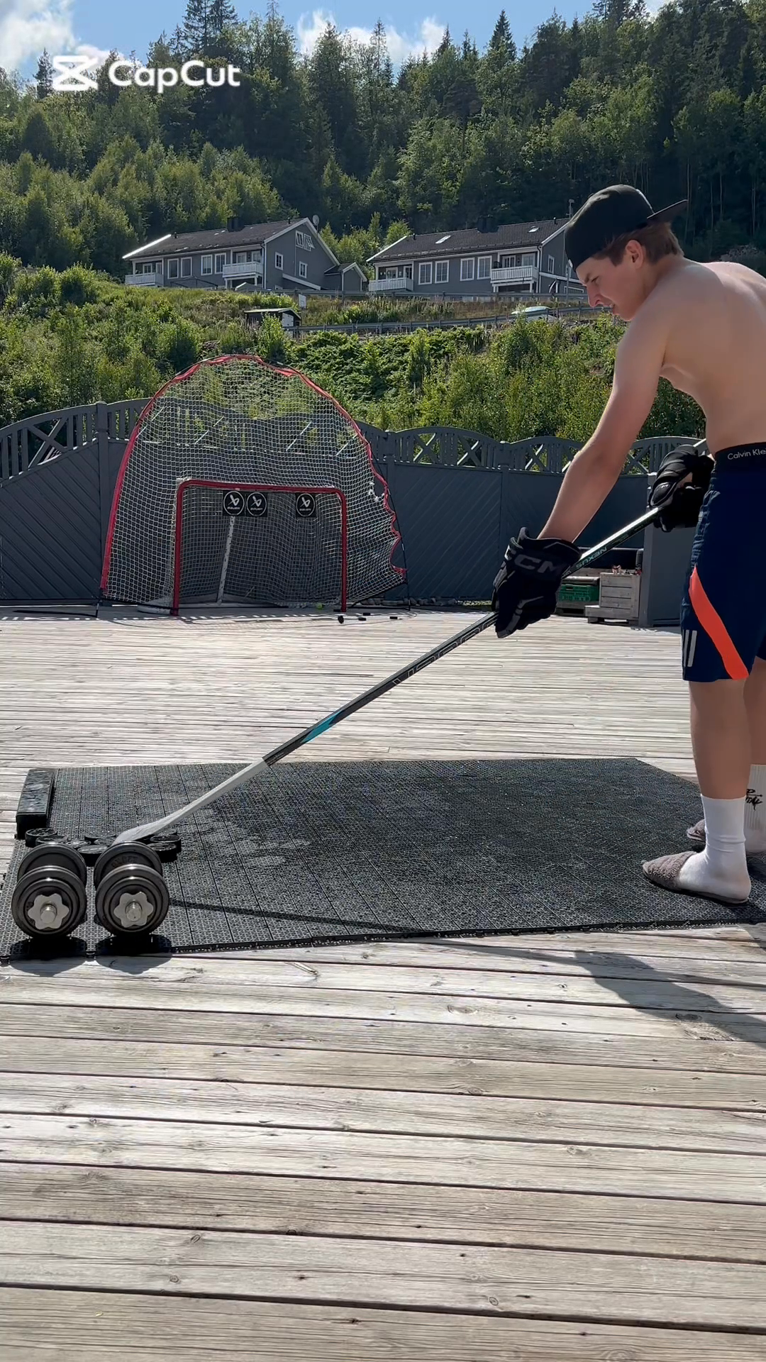 Gustavs Lukjanovs: Off-ice training at home