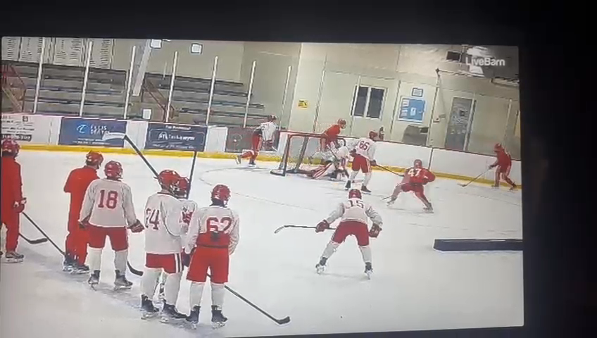 #47  -- Jaylon Stros -- Preparing for MSCHA playoffs.