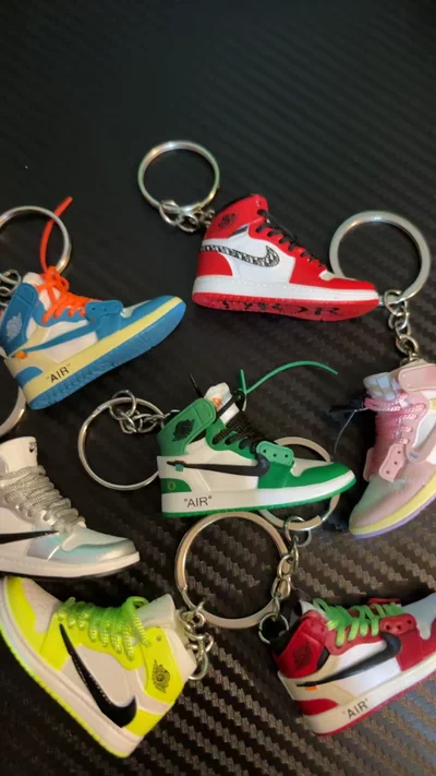 Nike Sneaker Keychains. Choose 1 (Sold Individually)