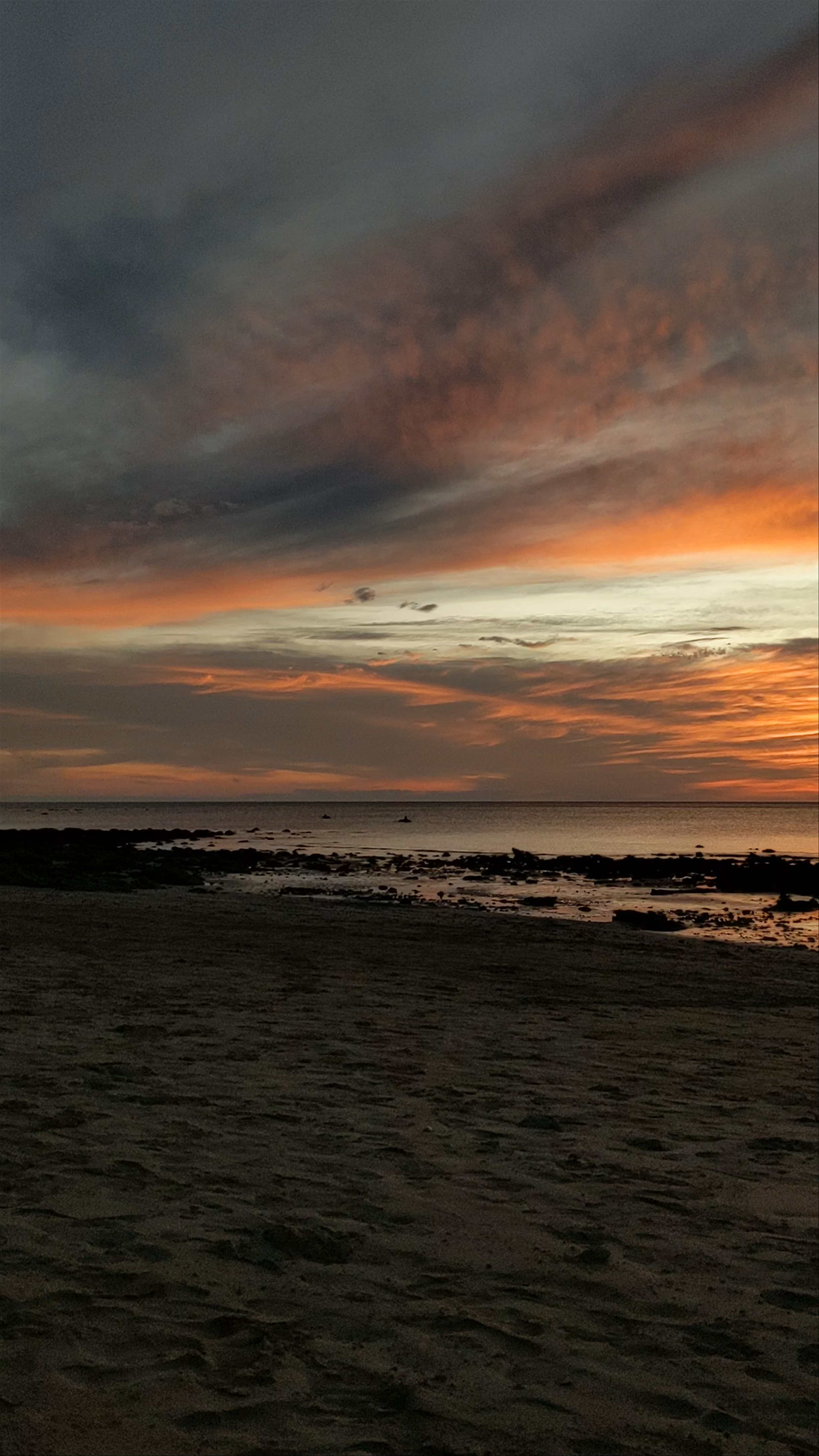 Klong Khong Beach Sunset Serenity at Ko Lanta, Thailand
