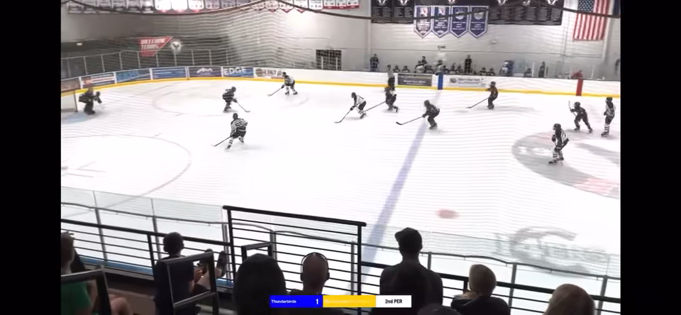 Lucas Rotter's Dazzling Assist: Length-of-Ice Play for Colorado Thunderbirds