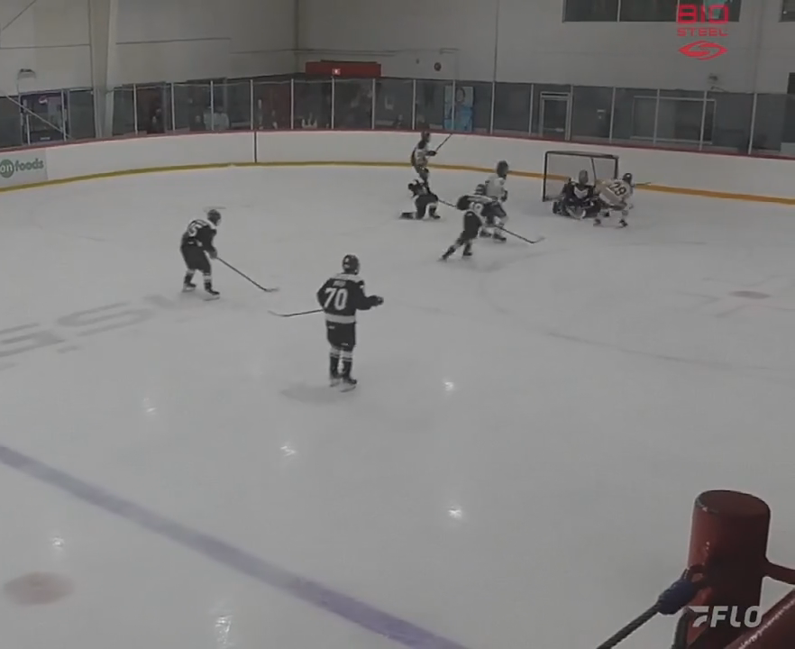 Lucas Kautz's Save Against Top team Delta U15 Prep| STAR Hockey U15 Prep