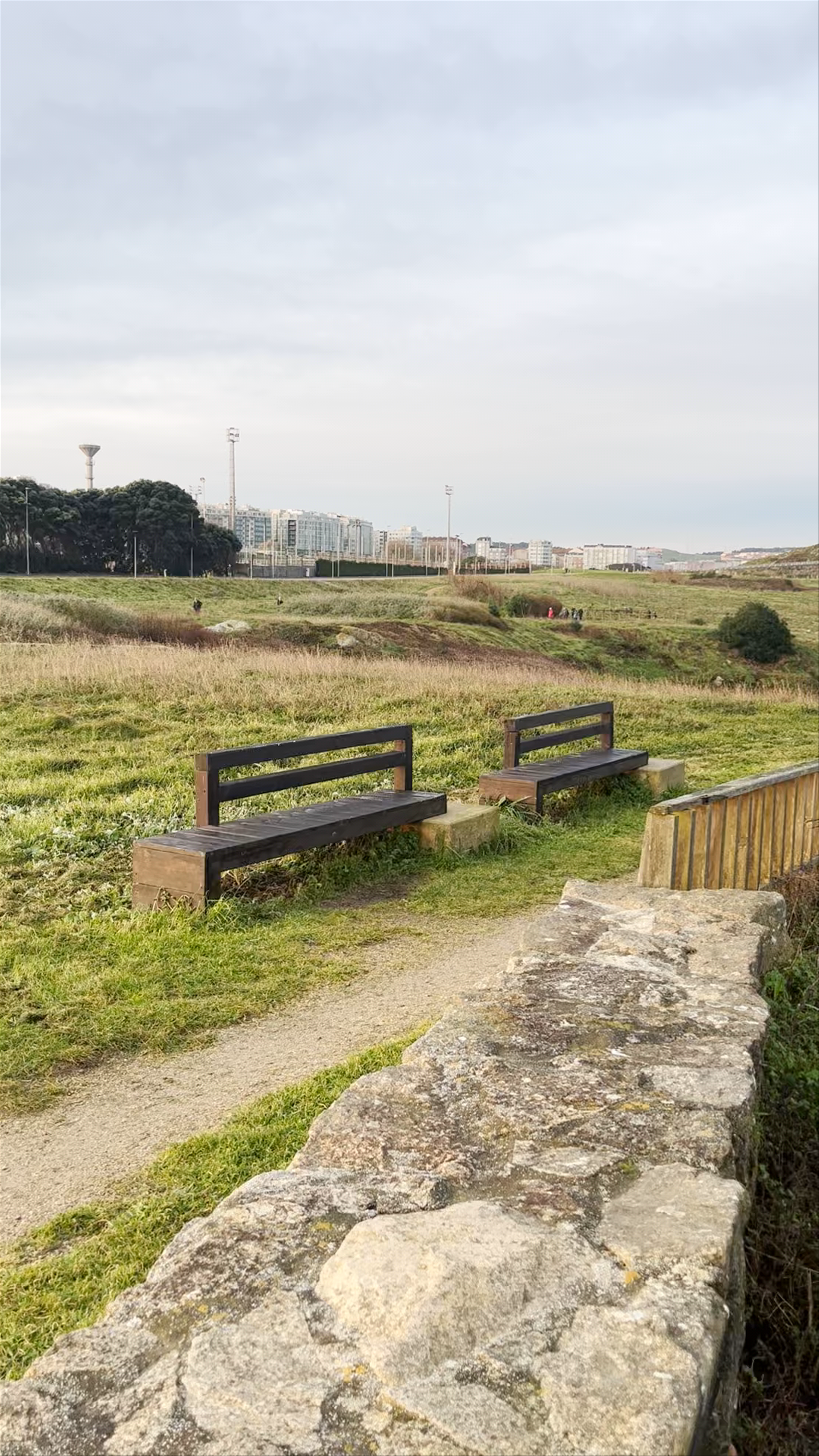 The Tower of Hercules Coastal Walk in A Coruña, Spain
