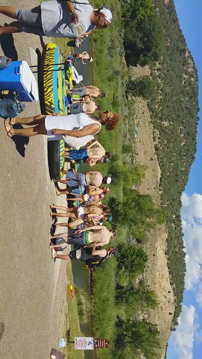 Turtle Tubing - Just getting here... we are ready to have a blast! - Tubing Near Me