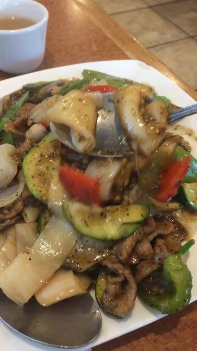 Koong's - Black pepper chow fun - Chinese Near Me - Milpitas, California