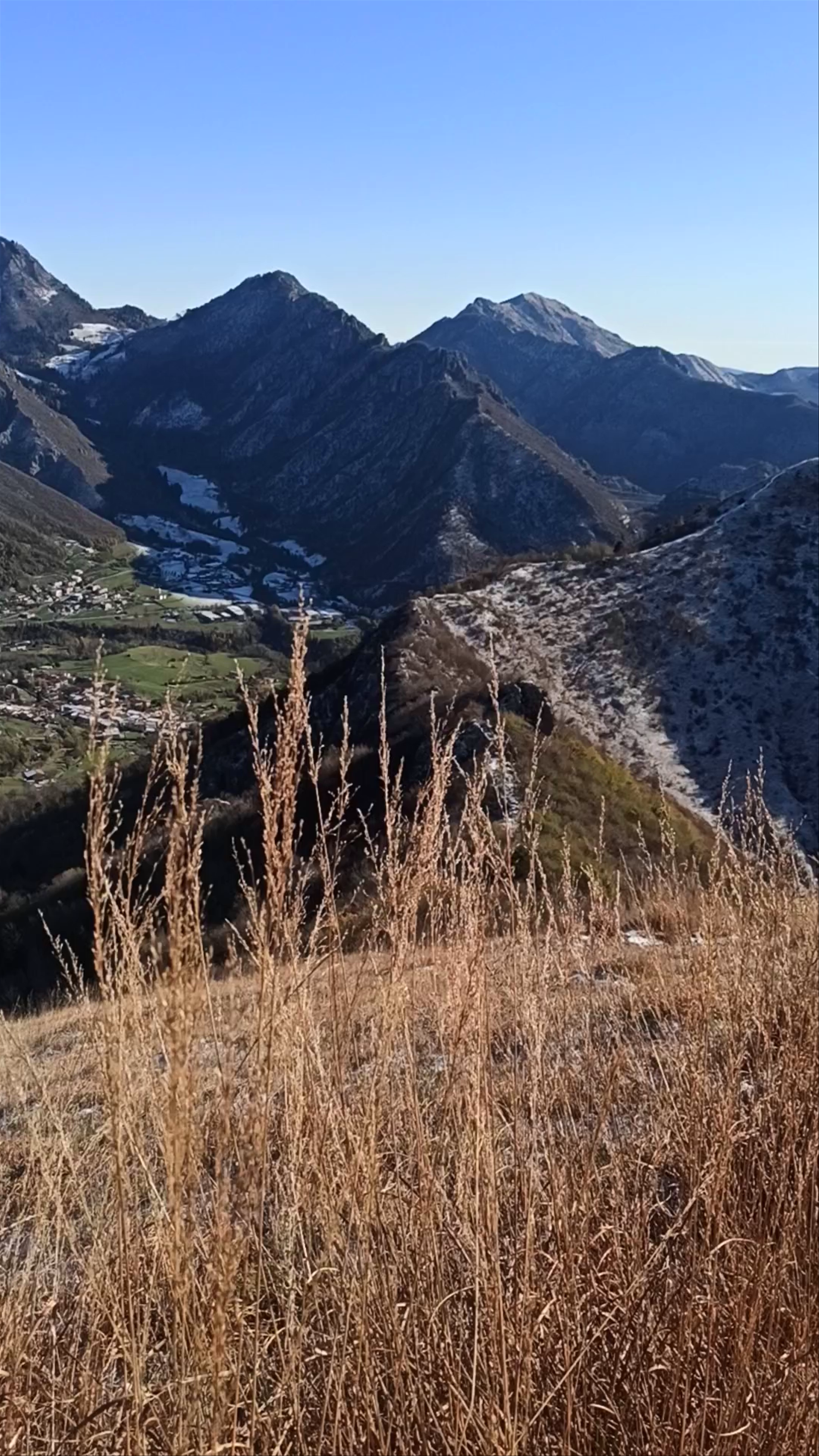 Breathtaking Winter Hike at Corna Trentapassi, Marone, Italy