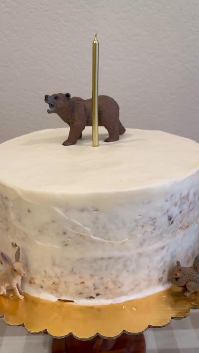 Fortune Bakery - Birthday carrot cake for 1 year old party - Bakeries Near Me - San Gabriel, California