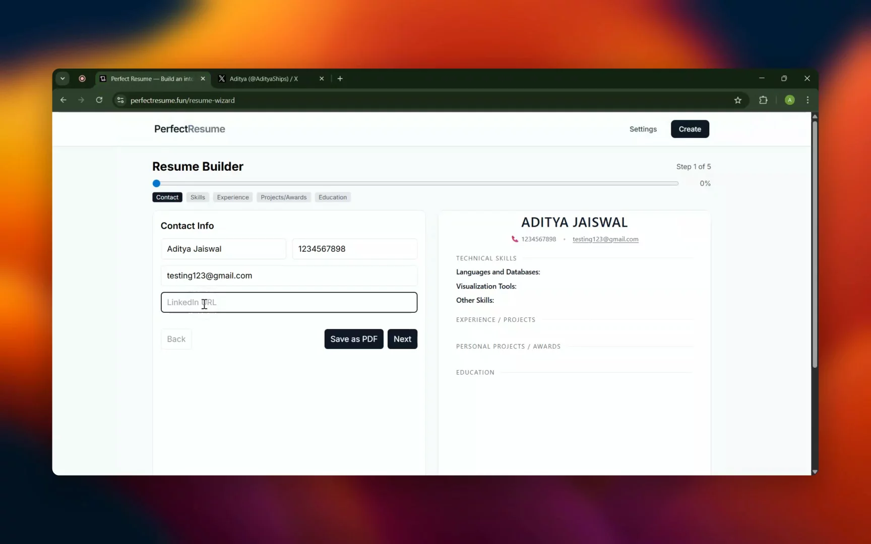 Perfect Resume image 1