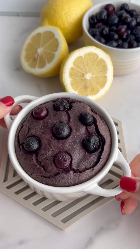 Blueberry and Lemon Baked Oatmeal