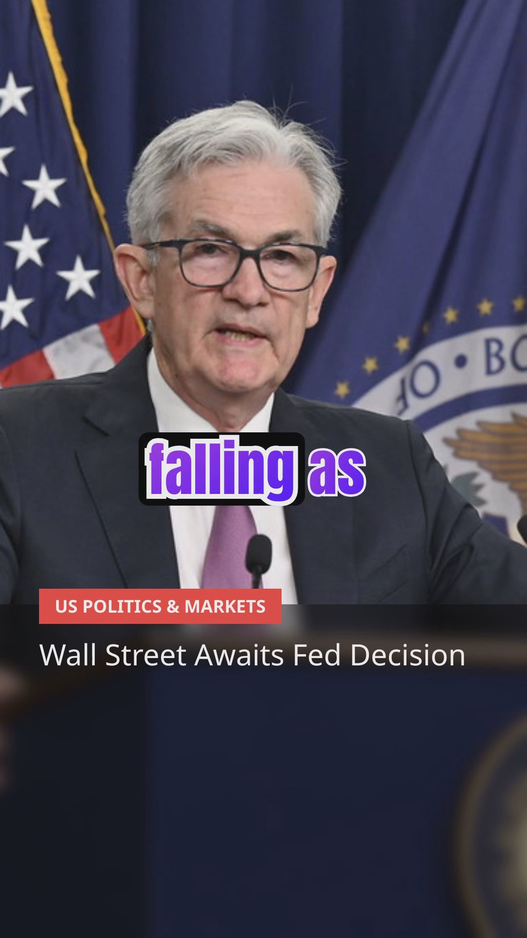 Stock Market Drops as Fed Decision Looms & Apple Struggles in China