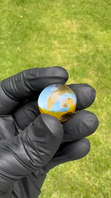 Preview pic of 20mm Vortex Dot Marble