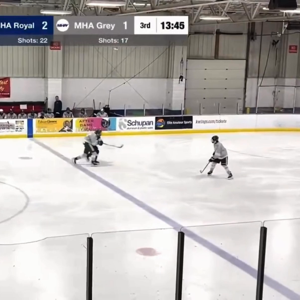 Mikey Swader's Stunning Goal: Elite Stickhandling & Finish