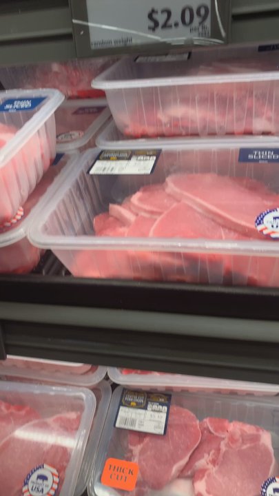 ALDI - 05/25/23- Pork chops - Grocery Near Me - Mckinney, Texas