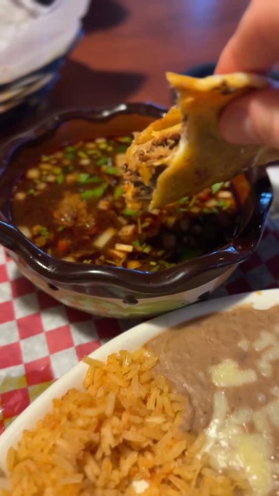 El Muchacho Alegre - Fried Taco Birria - Mexican Near Me - Omaha, Nebraska