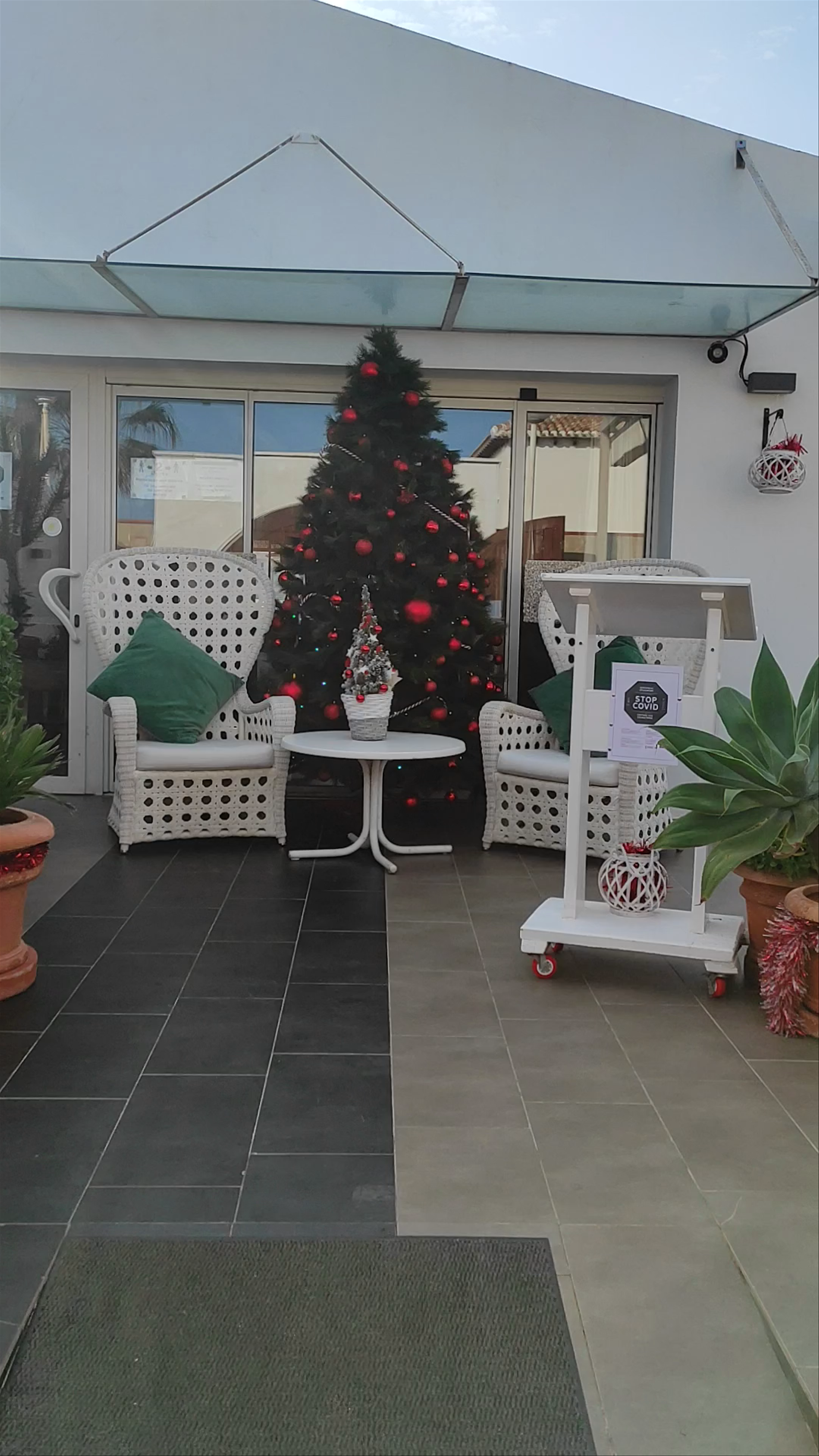 Cozy Festive Corner at SALT, Xàbia, Spain
