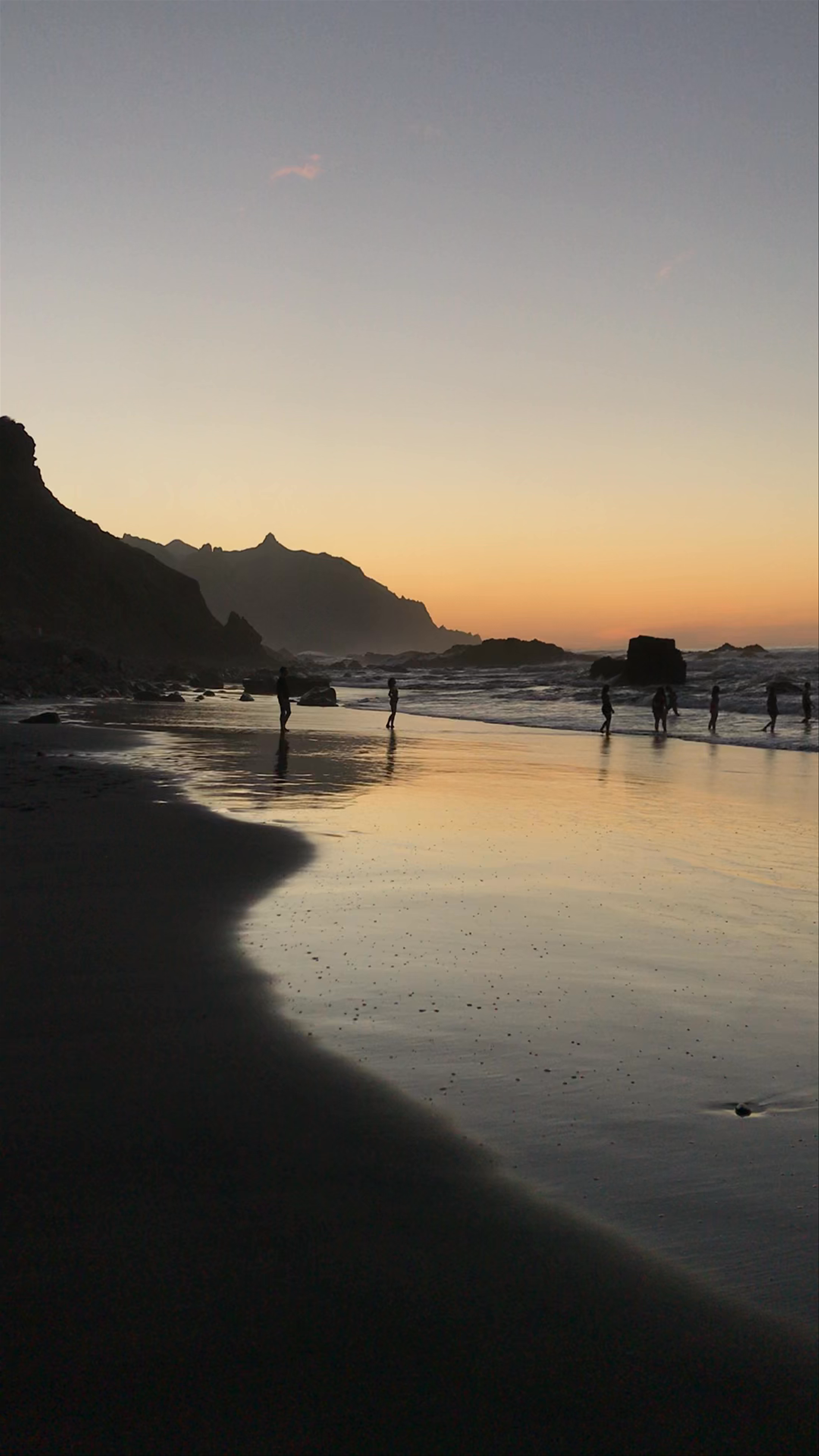Sunset Serenity at Playa de Benijo, Tenerife
