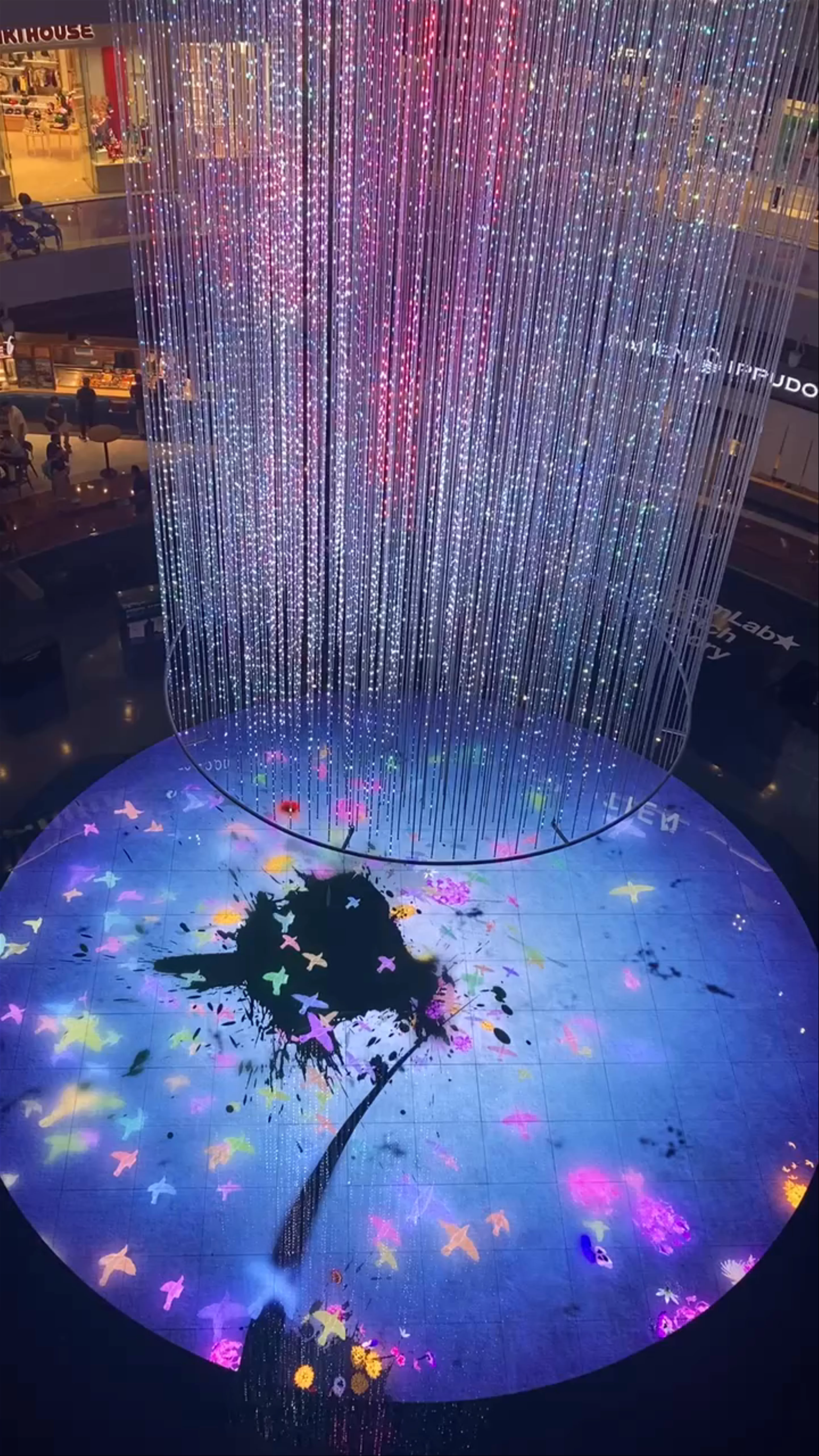 teamLab Digital Light Canvas, The Shoppes