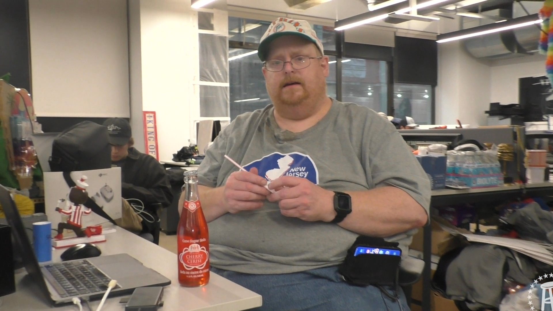 Tank's Taste Test Johnnie Ryan Cherry Soda