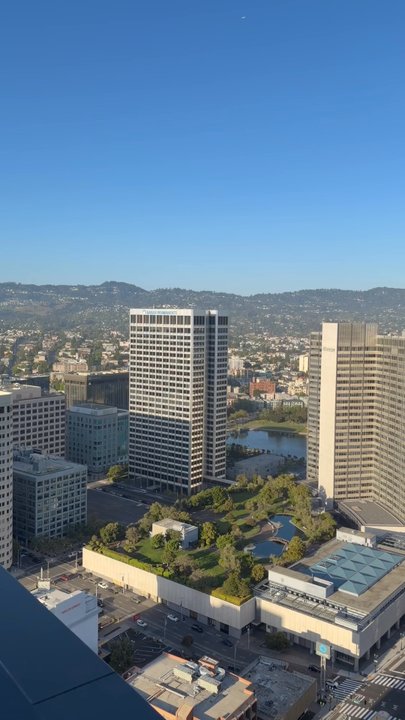 STAK Space - Rooftop views from the 39th floor - Shared Office Spaces Near Me - Oakland, California