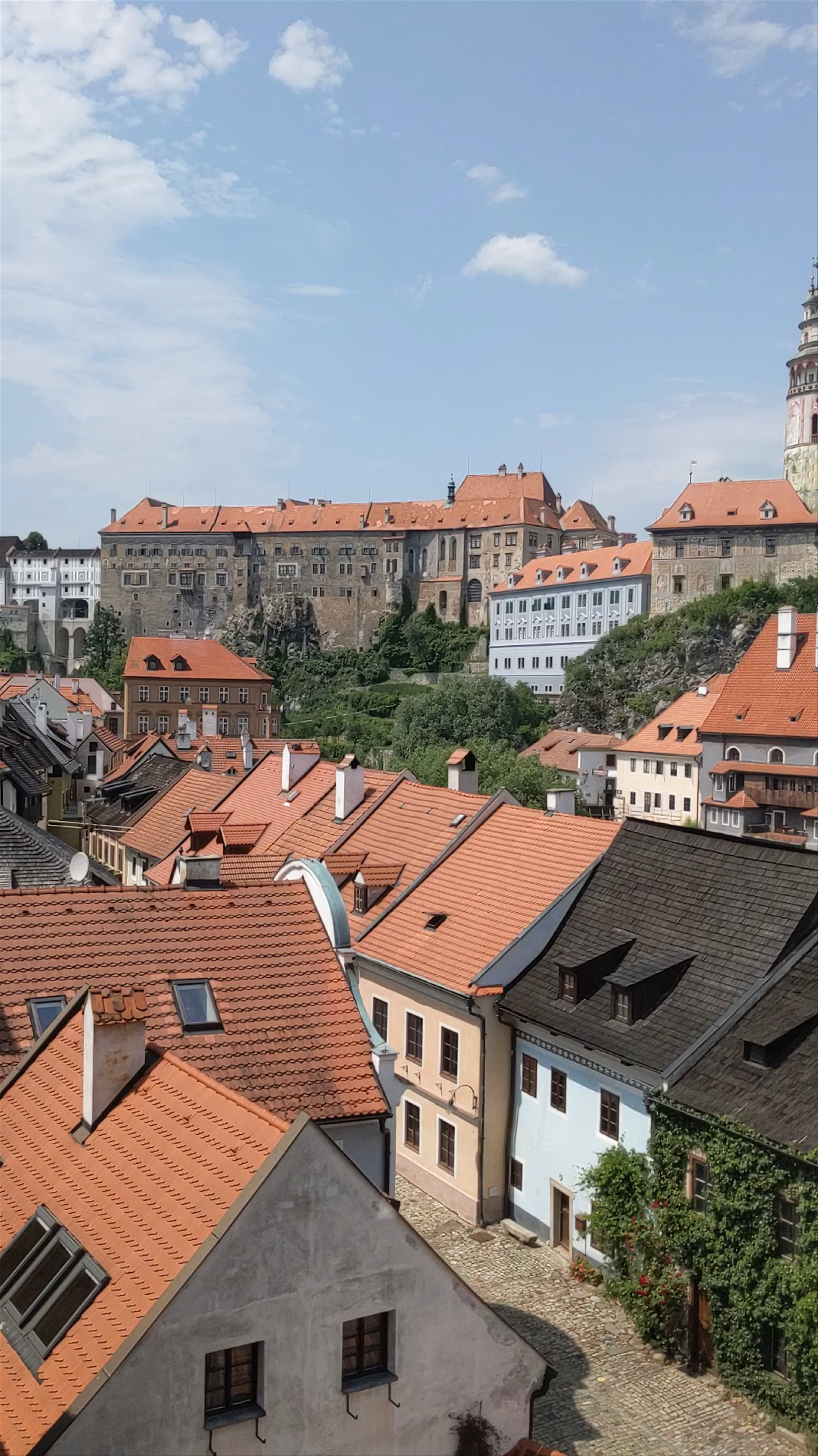 Vyhlídka na Český Krumlov