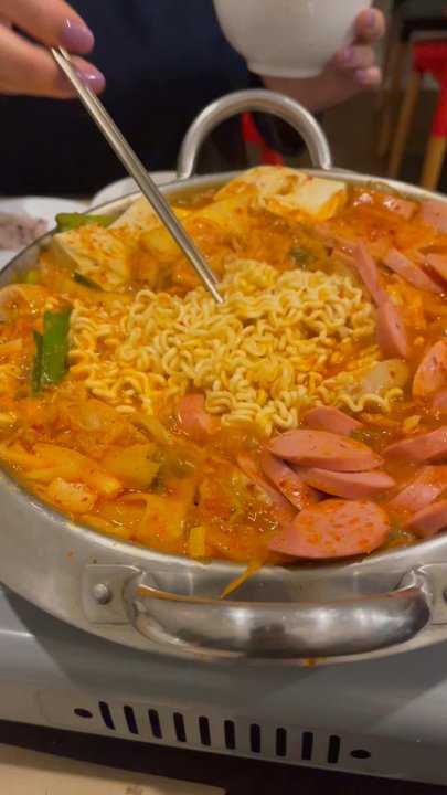 Miga - Spicy budae jjigae - Korean Near Me - Milan, Michigan