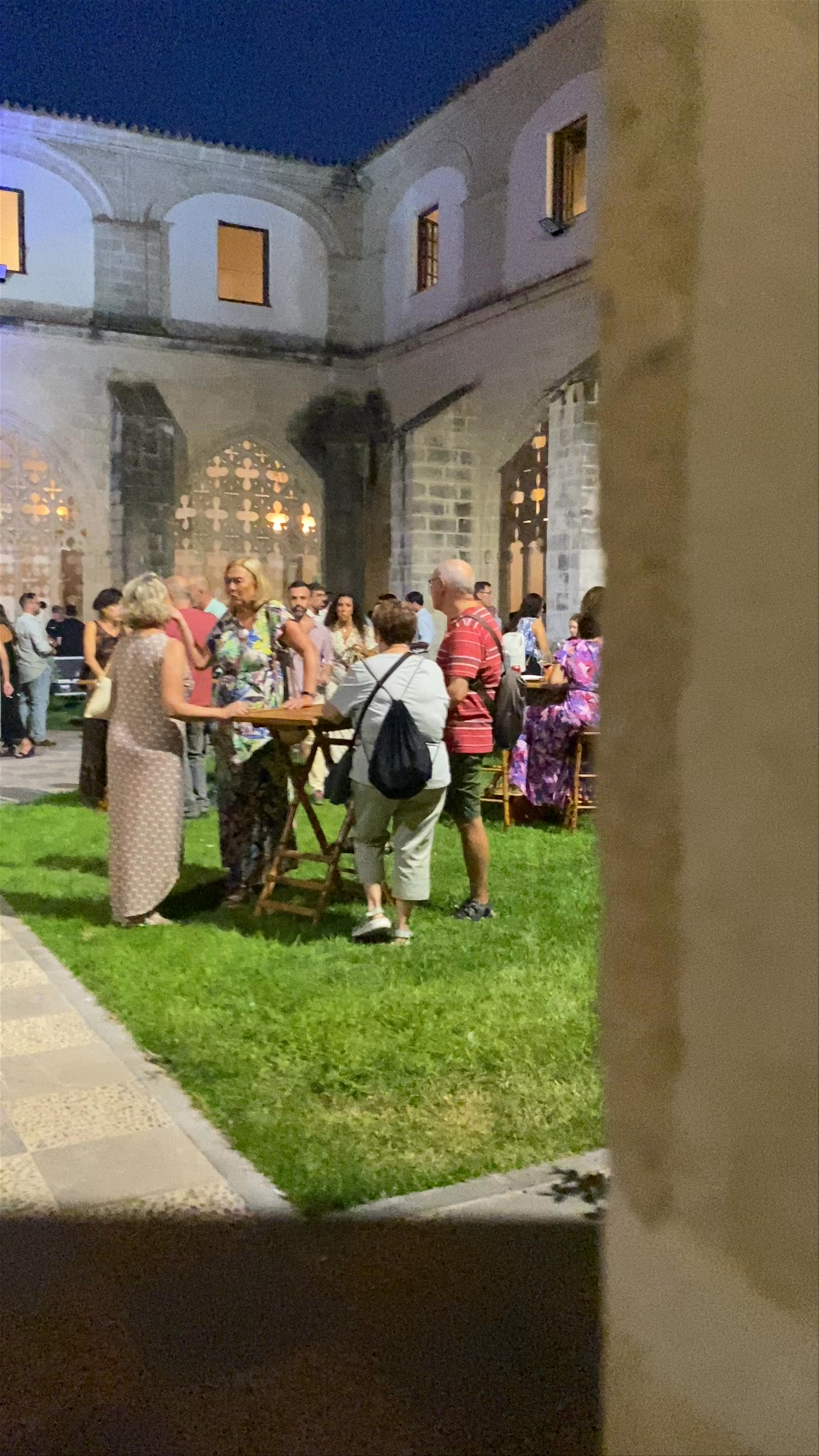 Evening Social Gathering at Claustros de Santo Domingo, Jerez de la Frontera