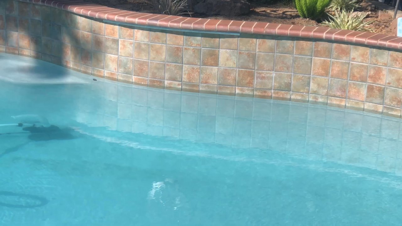 Bays Affordable Pool Tile Cleaning - No more ring around the collar after the process - Pool Cleaners Near Me
