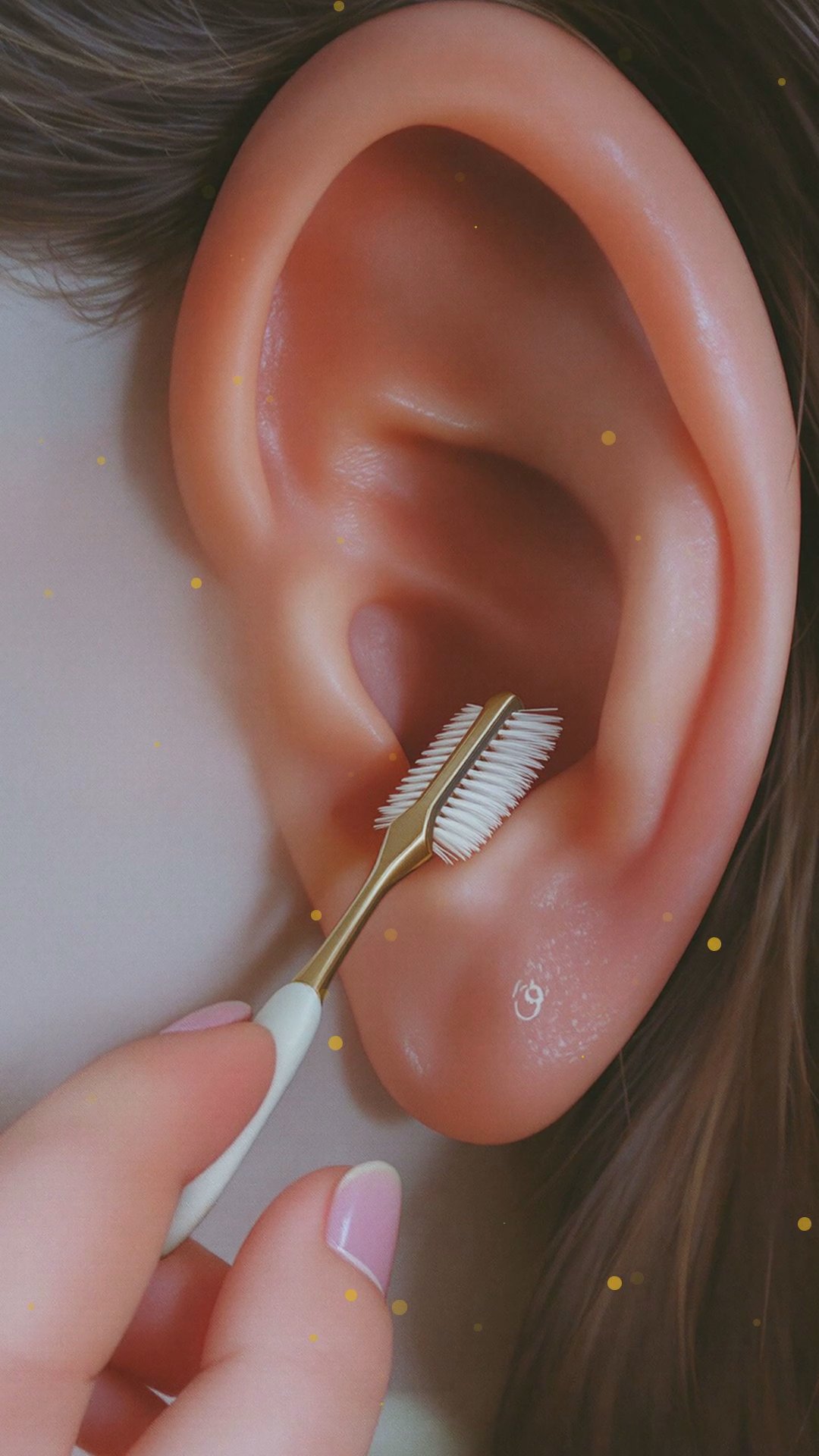 Ear-Cleaning Roleplay: Brush and Cotton Swab Sounds