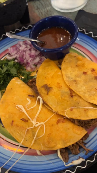 Don Tigre Locust Point - Birria Tacos Birria Order of 3 - Mexican Near Me - Baltimore, Maryland