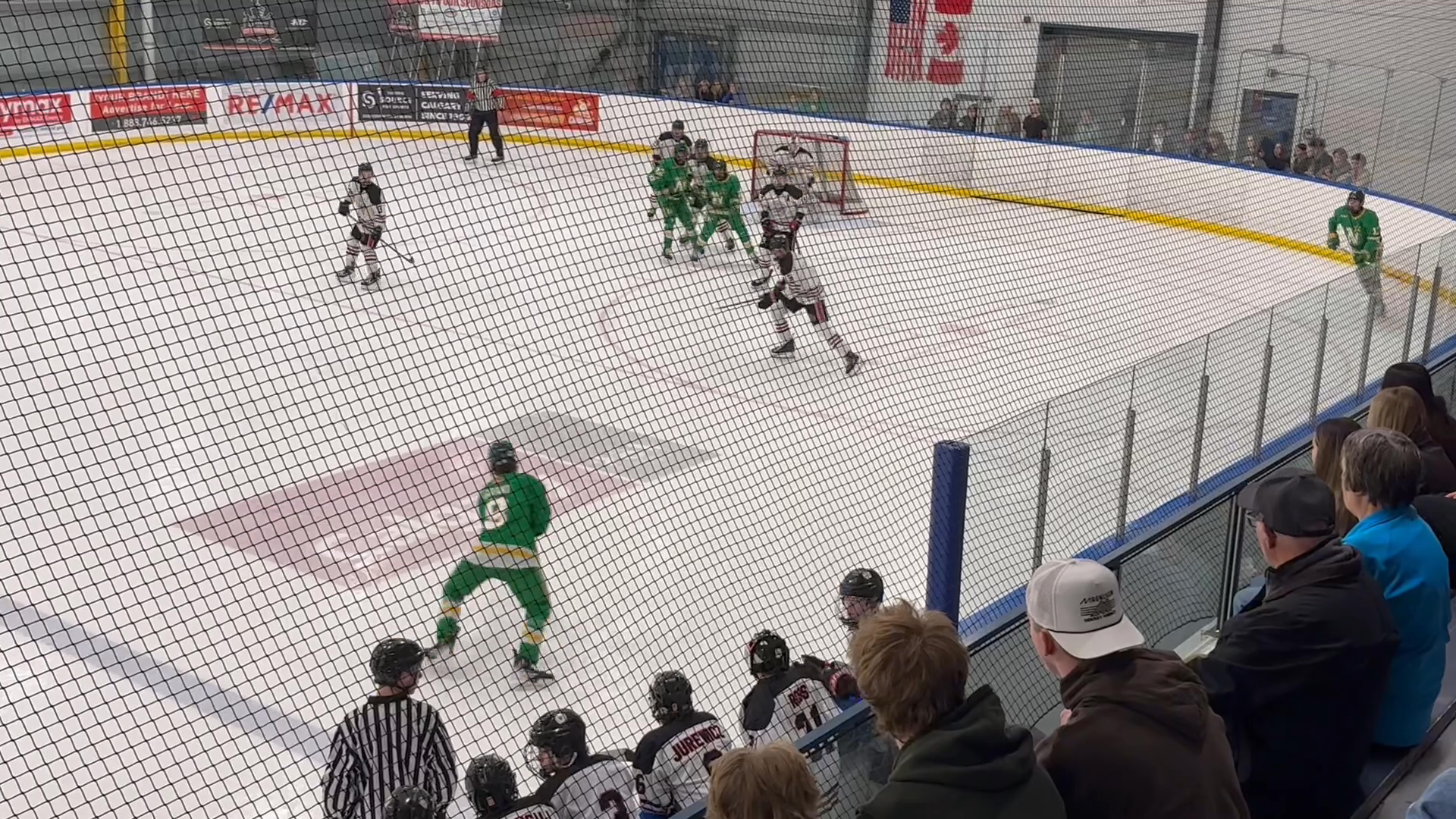 Santino Pricca's awesome Blocker Save on 2-on-1 | Northstars U16 AA