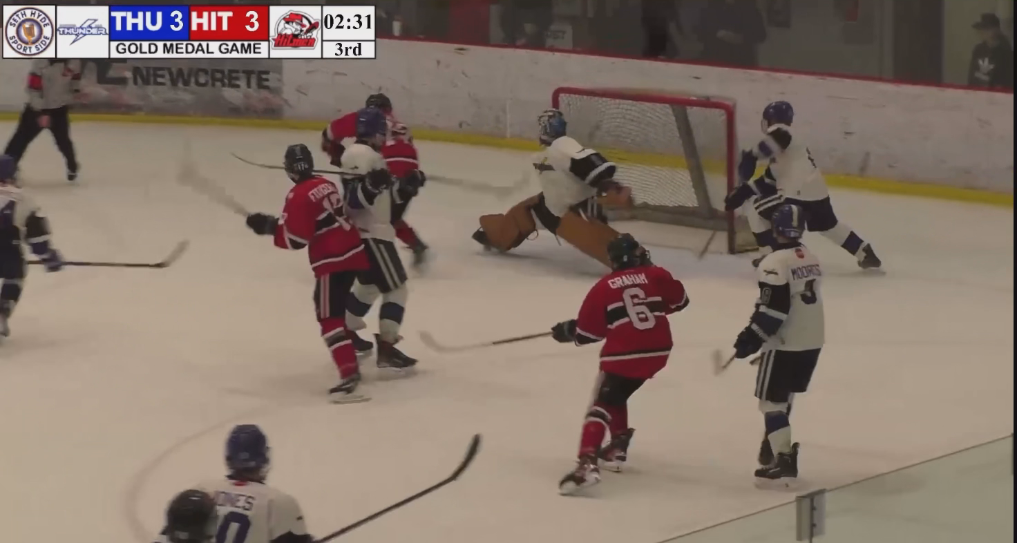 Kasem Richard's Clutch Paddle Back Save in Provincial Final