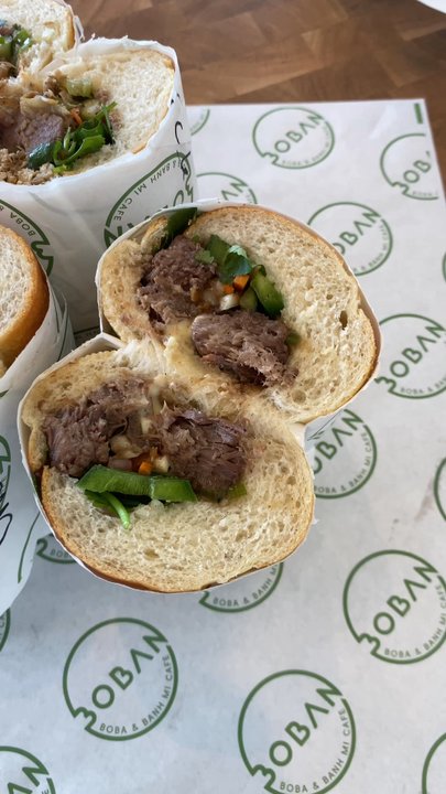 Boban - Au Jus Beef Banh Mi, Combo Cha Pate Banh Mi, Sautée Chicken Banh Mi - Vietnamese Near Me - Cypress, California