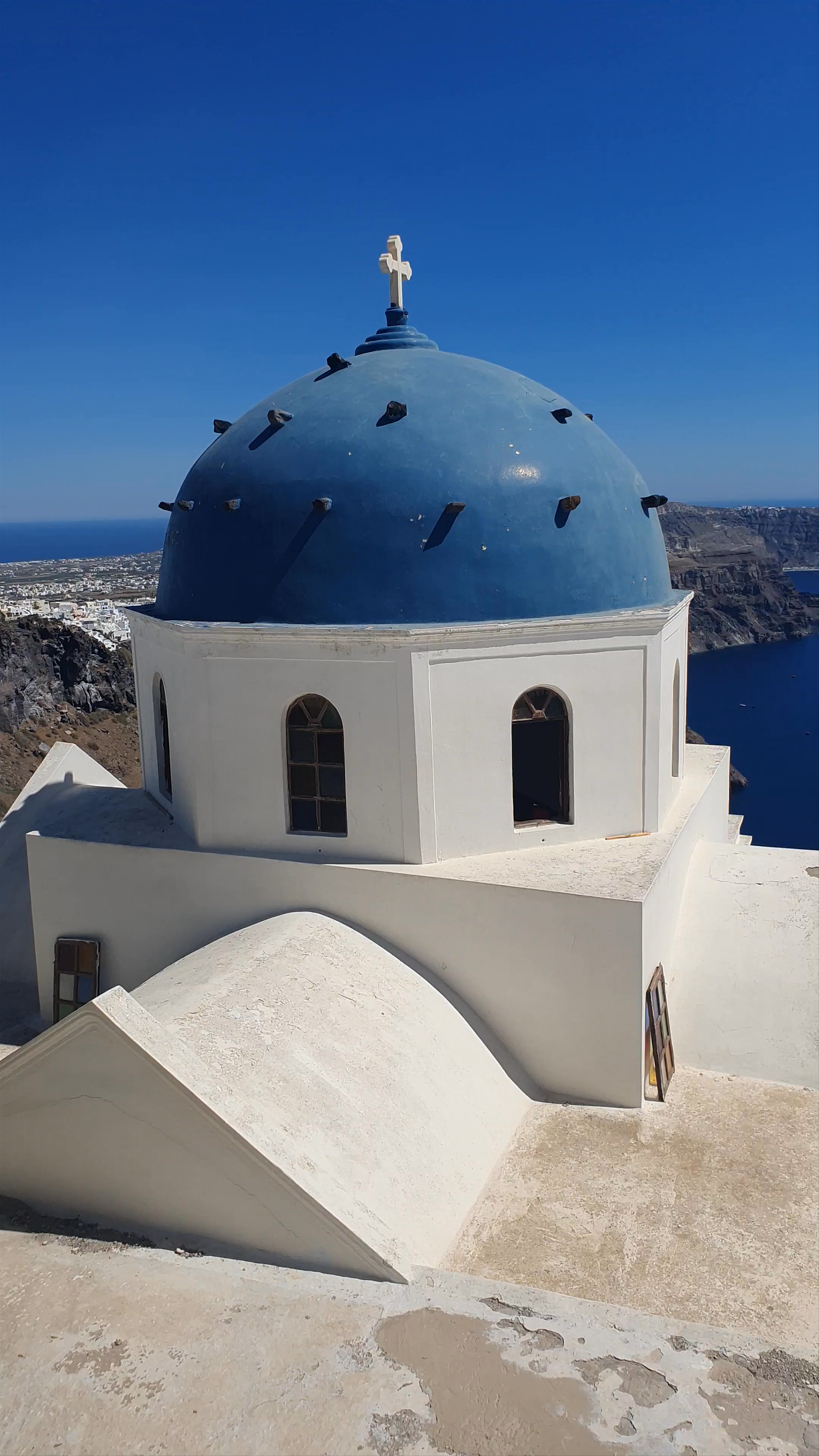 Anastasi Orthodox Church: Serene Santorini Views in Imerovigli, Greece
