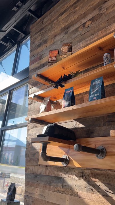 Black Rifle Coffee Company - Cool hat and coffee wall - Coffee & Tea Near Me - Spanish Fork, Utah