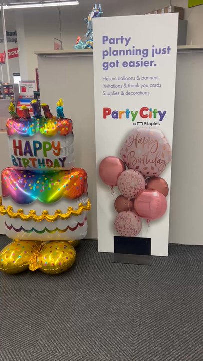 Staples - Party city balloons - Shipping Centers Near Me - Camp Hill, Pennsylvania