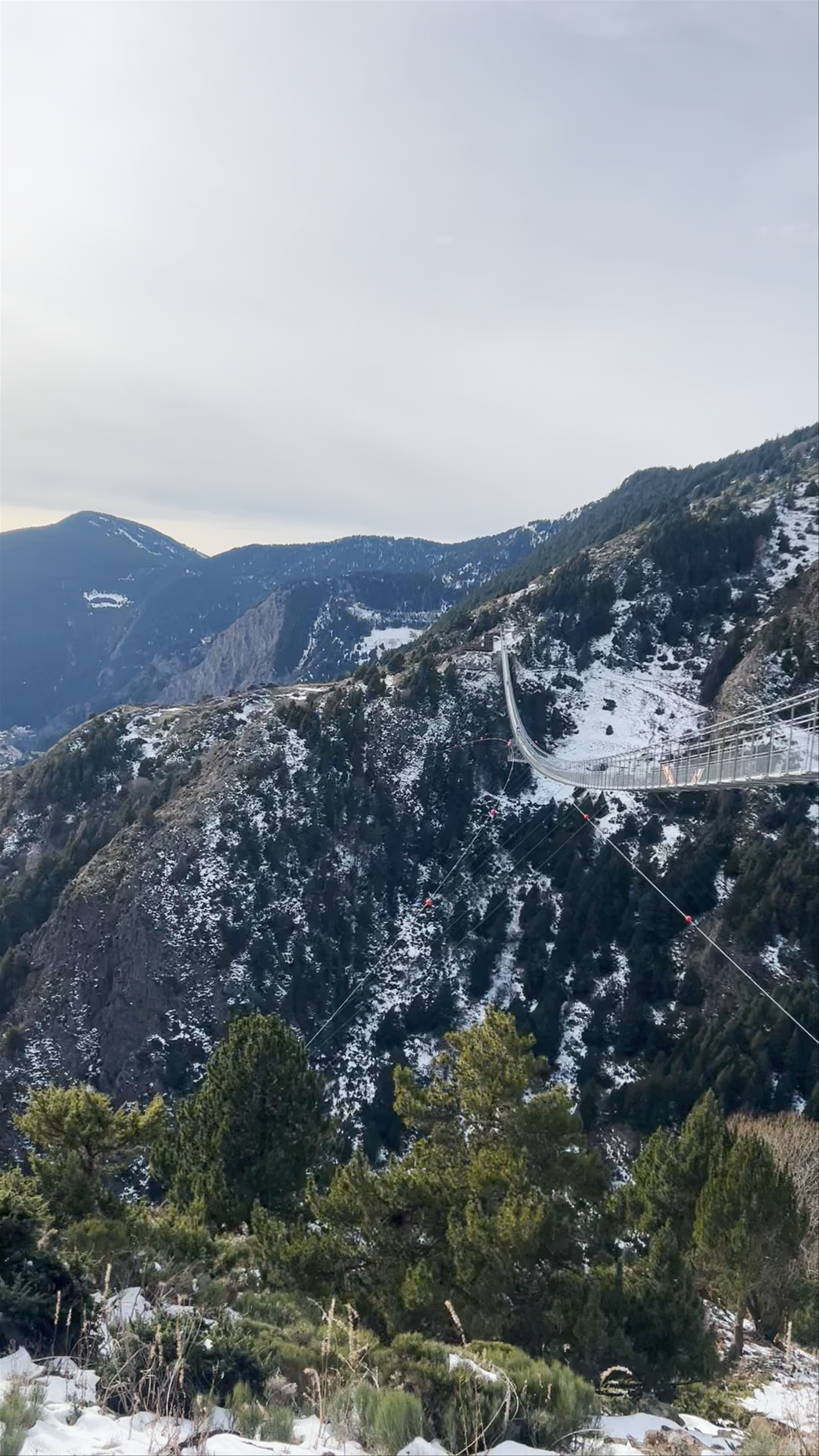 Puente Tibetano Canillo