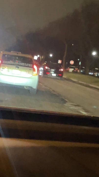 American Taxi Dispatch - Swerving out of lane, going 10 under speed limit - Taxis Near Me - Des Plaines, Illinois
