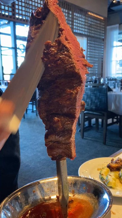 Fogo de Chão - Beautifully grilled meats for table side carving. - Brazilian Near Me - Providence, Rhode Island