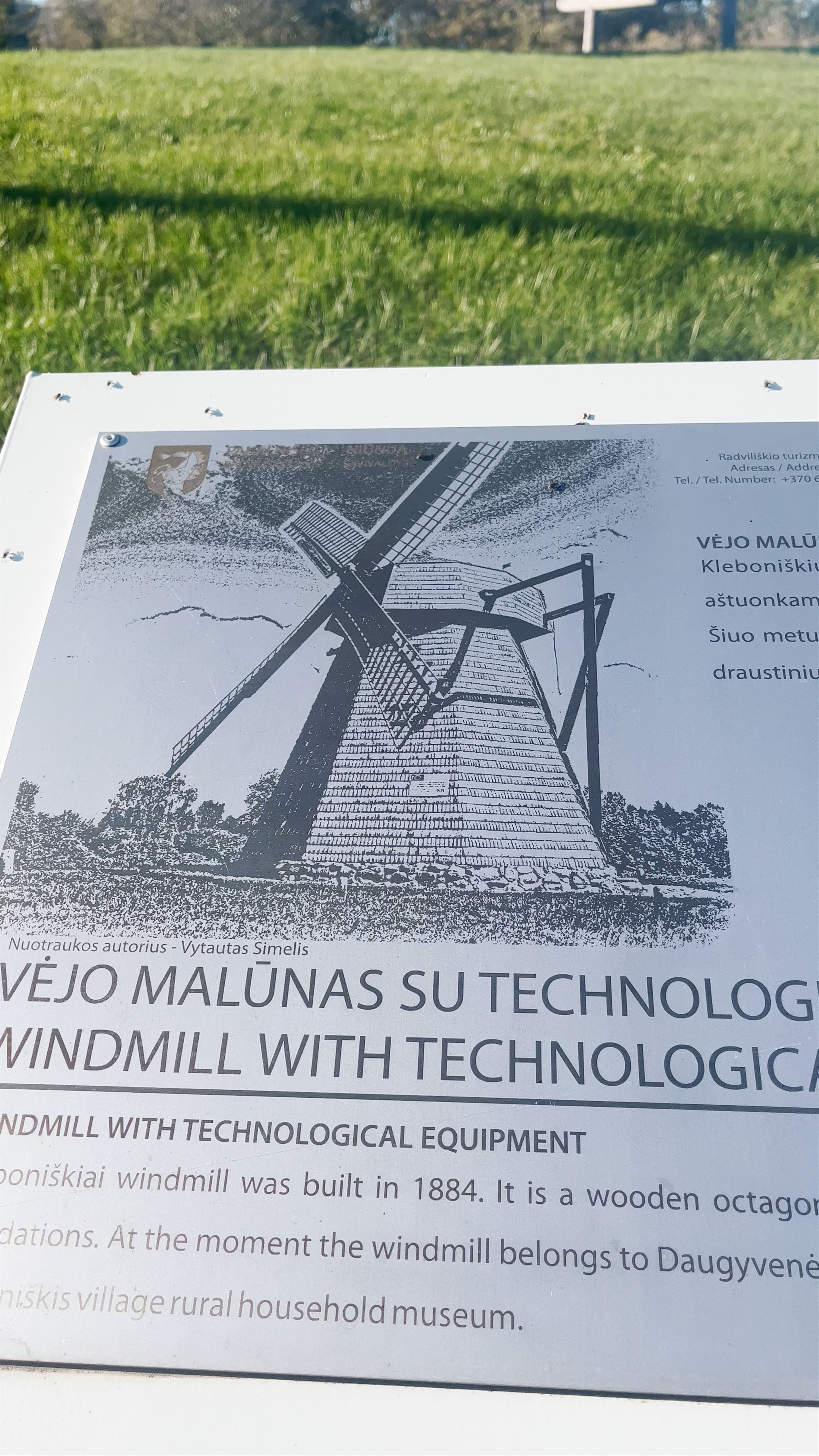 Kleboniškių vėjo malūnas