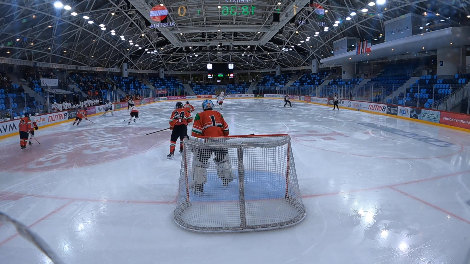 Aron Warvasovszky's Saves HUN vs AUT