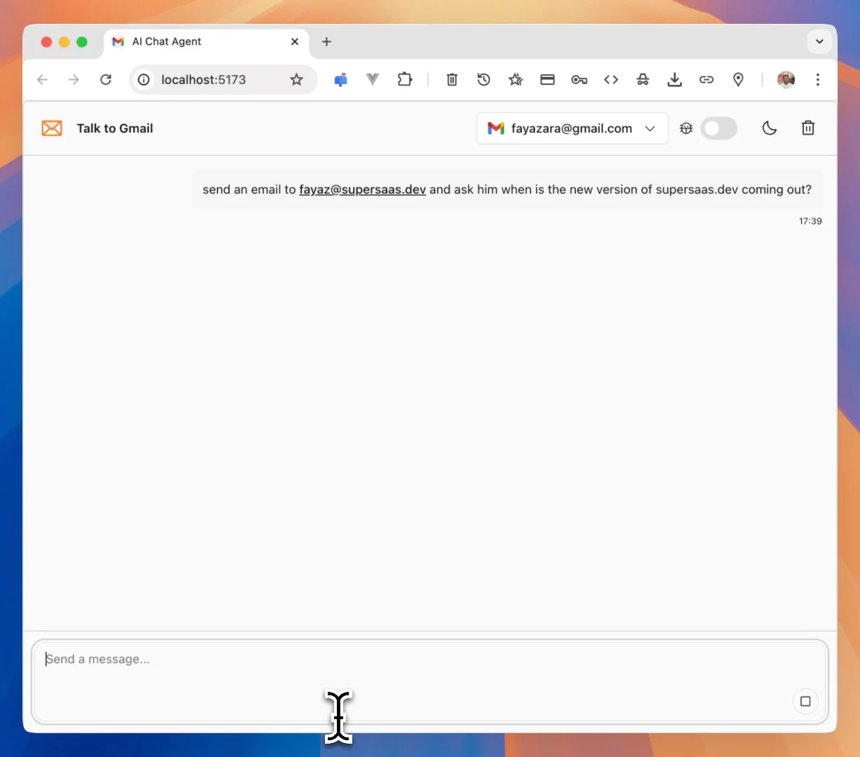 Talk to Gmail image 1