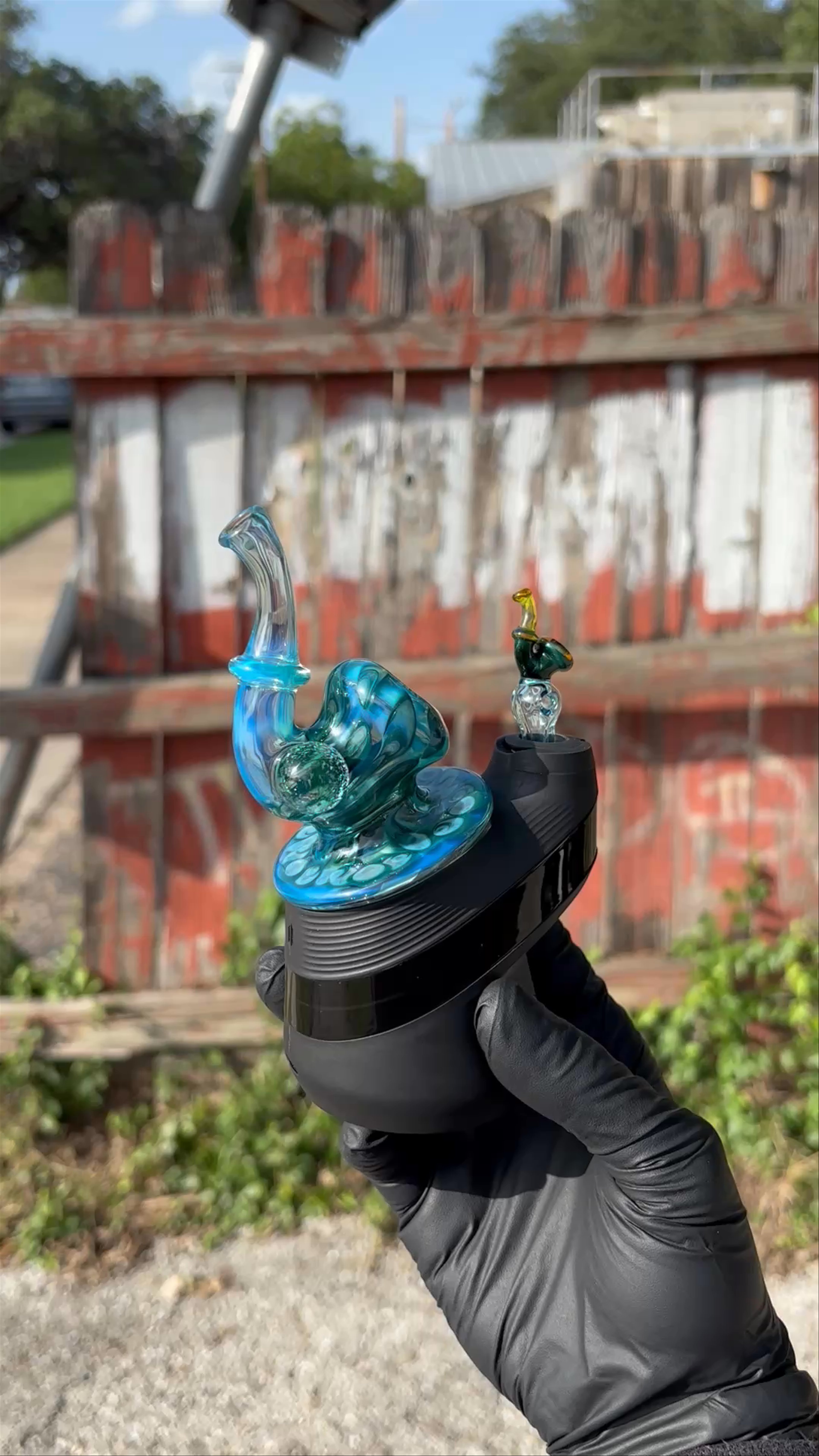 Preview pic of Indo x Geoff x Jmass puffco dry top & joystick