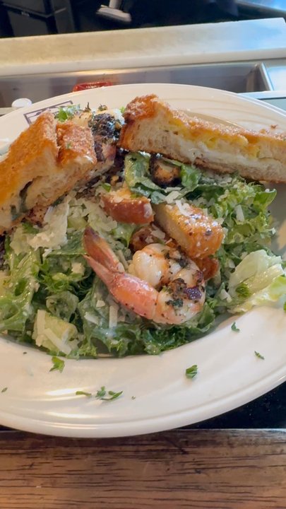 Restaurant Depot - the famous Depot Caesar salad With shrimp and grilled chicken breast. Always incredible! - Wholesale Stores Near Me - Torrance, California